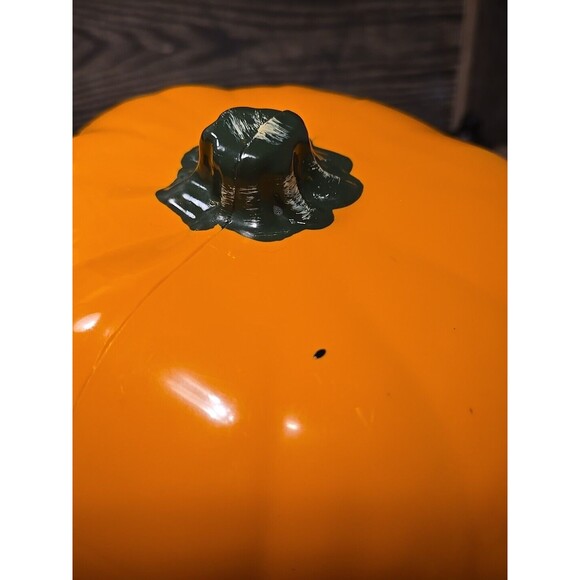 Halloween SNOOPY Peanuts Pumpkin Jack-O-Lantern Plastic Carved NO LIGHT - Picture 9 of 9